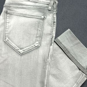 NYDJ Women's 14 Dayla Wide Cuff‎ Capri Gray Stretchy Jeans Made in the USA